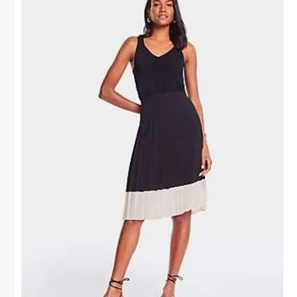 Ann Taylor NWT Black and Cream Skirt - Size 4